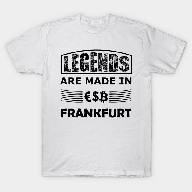 Frankfurt investor T-Shirt by Karpatenwilli